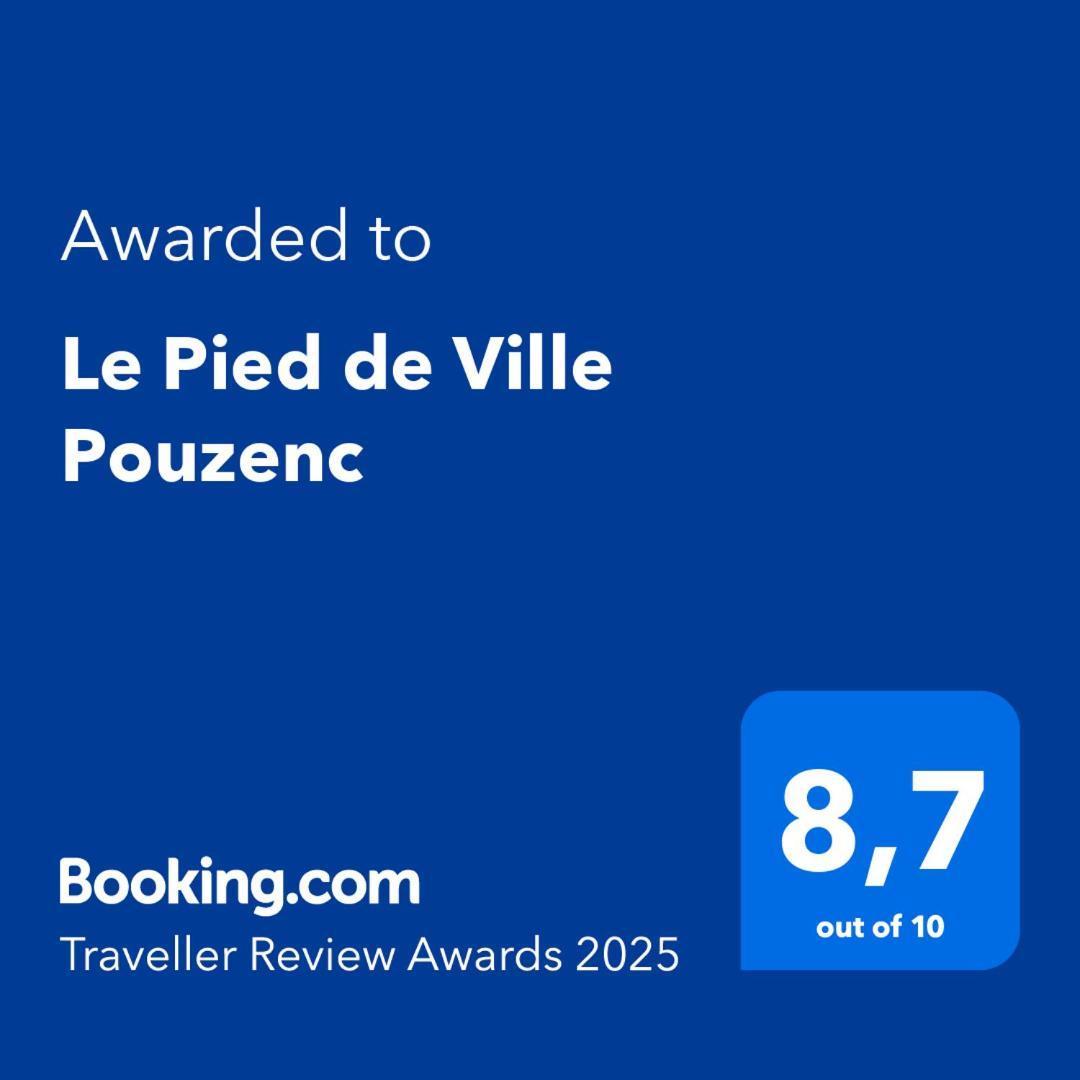 Le Pied De Ville Pouzenc Амбрюн Екстериор снимка